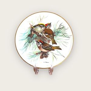 ALT | Vtg Finecrest Collectors Plate European Songbird Series Germany 1986
